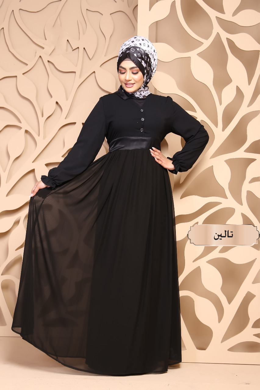 عبايه شيفون كود 1750